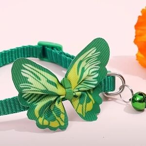 Butterfly Cat Collar With Bell